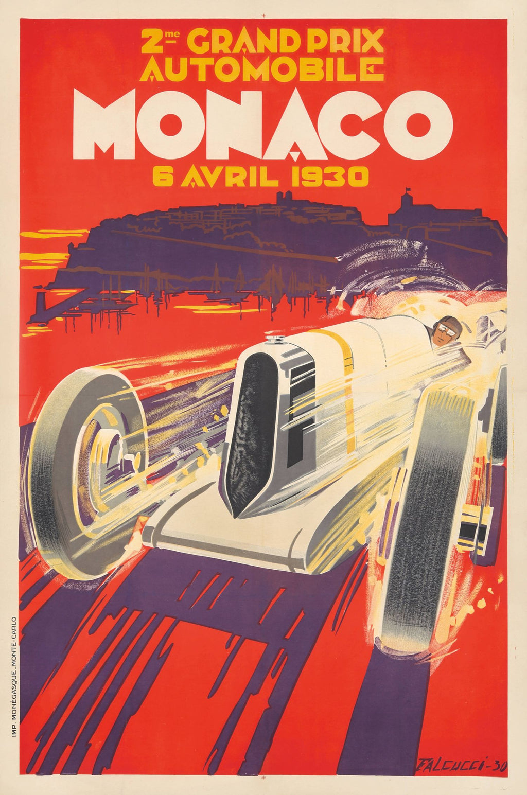 "2º Gran Premio Automovilístico de Mónaco" de Robert Falcucci