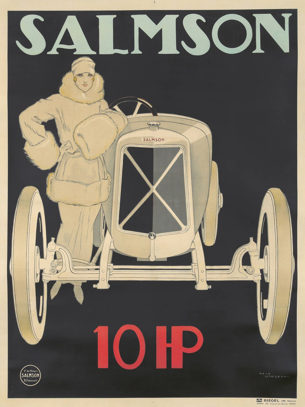 "Salmson – 10 HP" de René Vincent