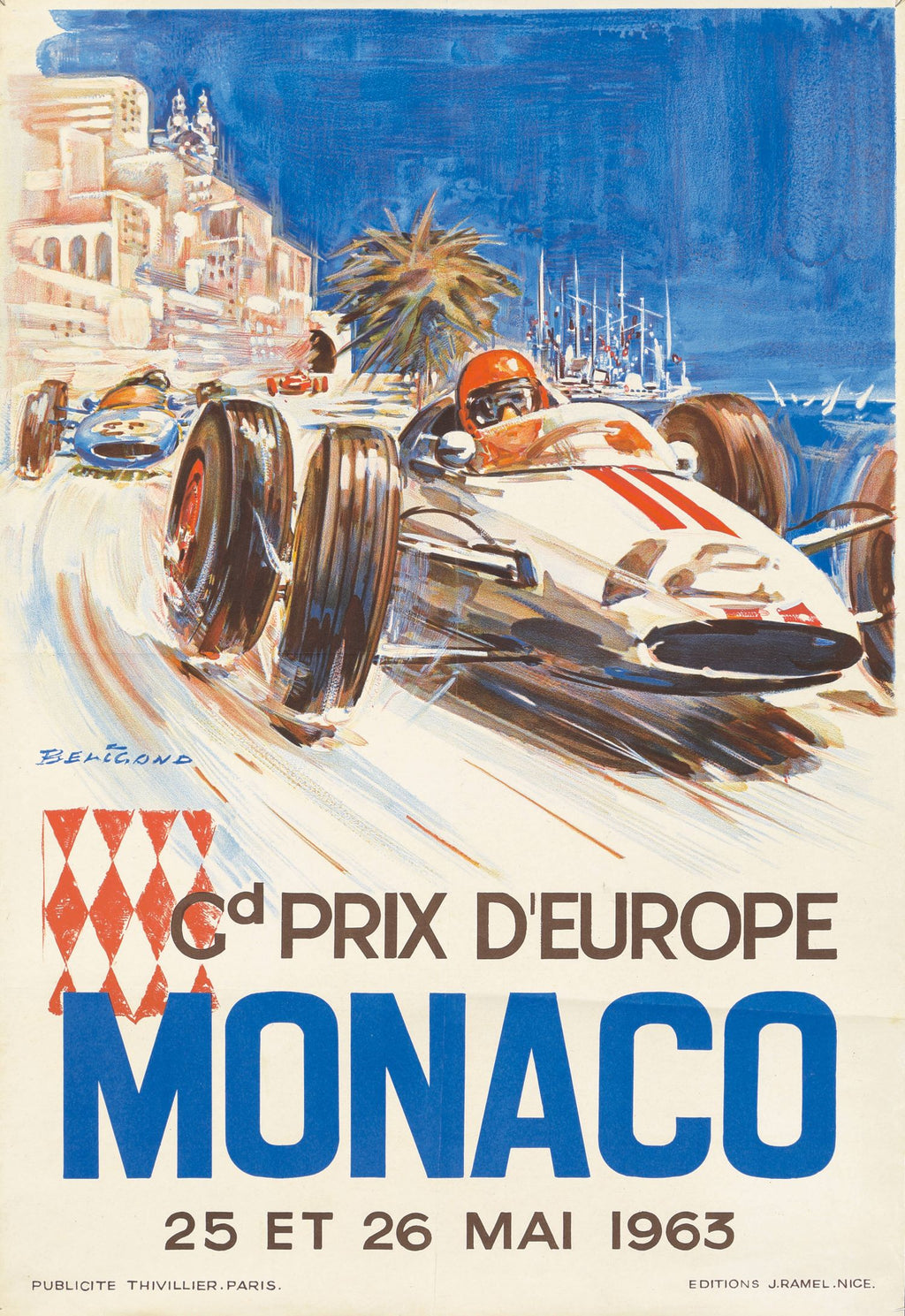 "Gran Premio de Mónaco de 1963" de Michel Beligond