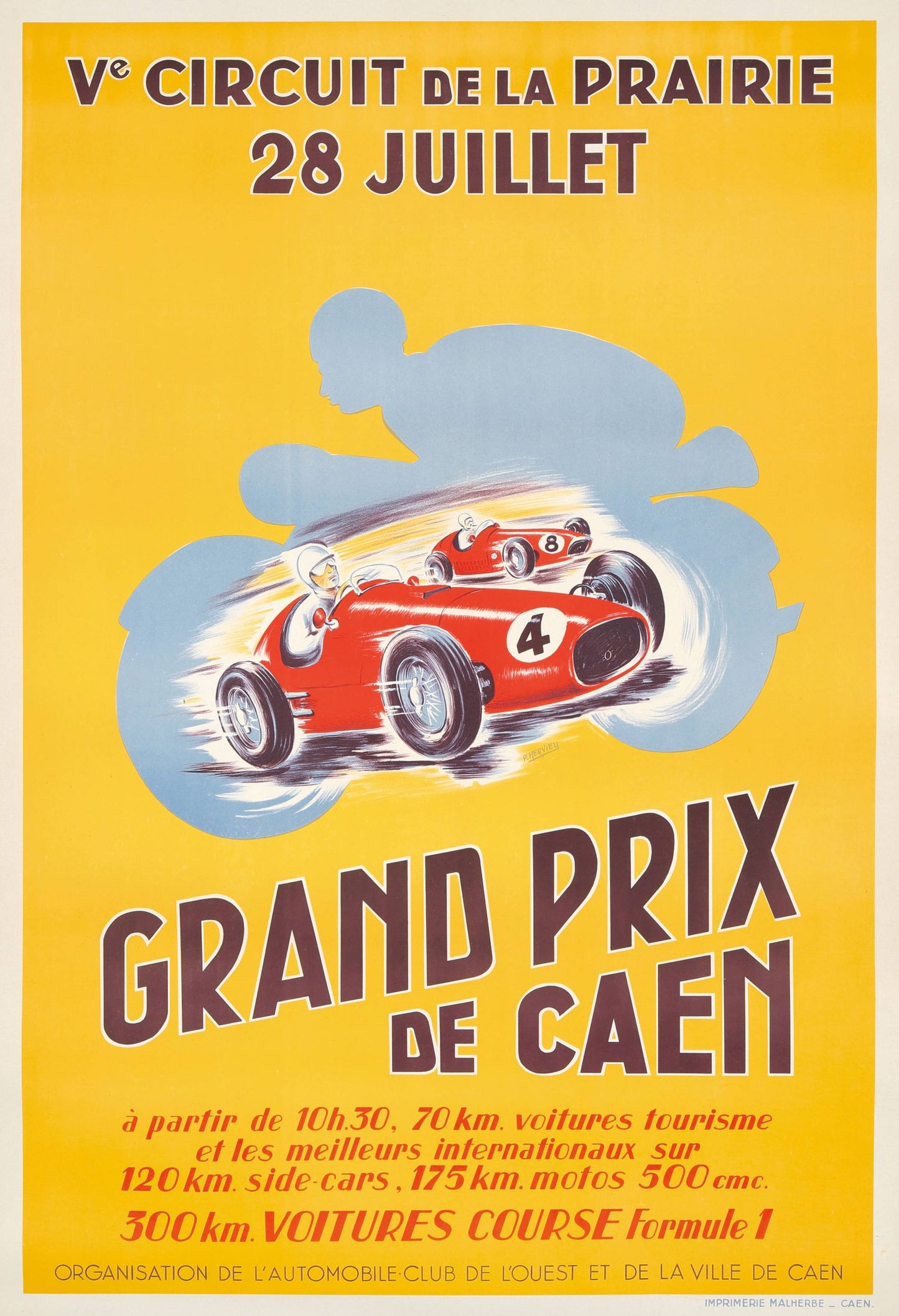 "Gran Premio de Caen de 1957" de P. Hervieu
