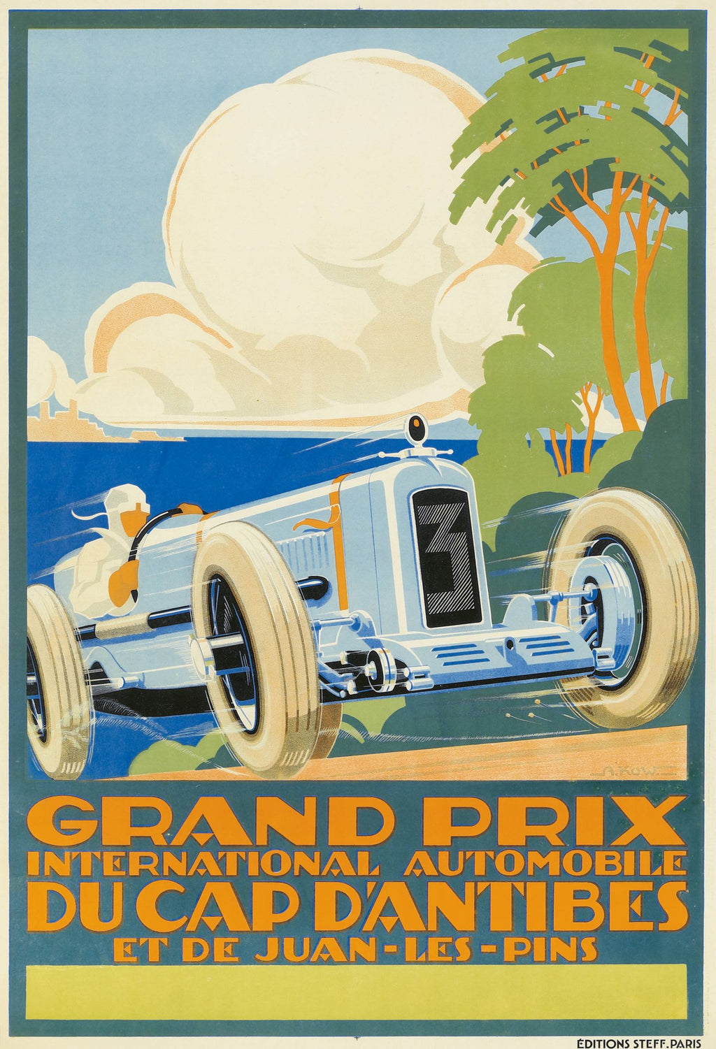 "Gran Premio Internacional de Automóvil de 1929" de Alexis Kow