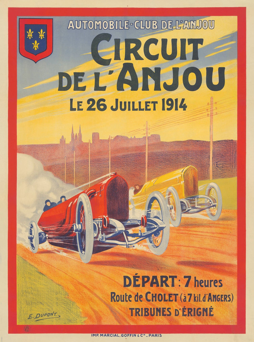 "Circuito de Anjou" de E. Dupont