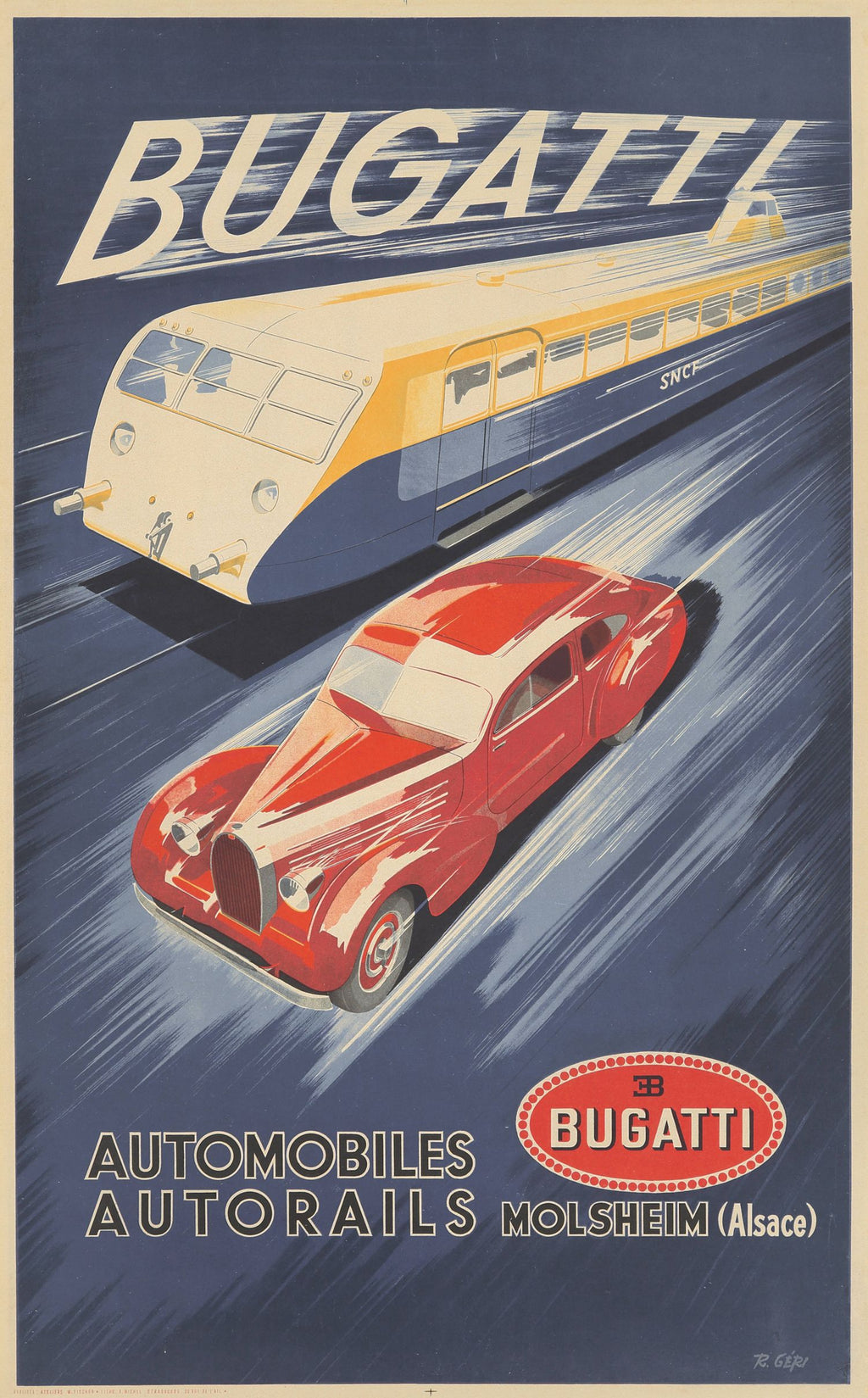 "Bugatti" de R. Géri