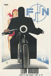 "Motocicletas FN" de Marcello Nizzoli
