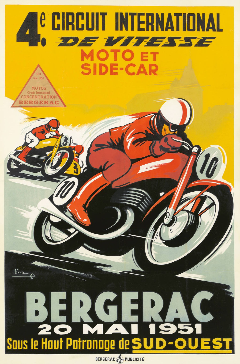 "4º Circuito Internacional de Velocidad – Moto y Side-Car" de Éric