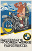 Póster de "BMW Motocicletas"