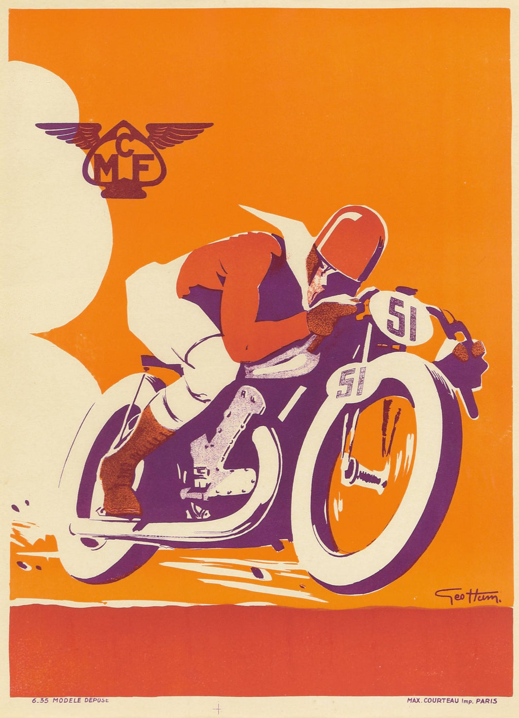 "Moto Club de Francia" de Géo Ham