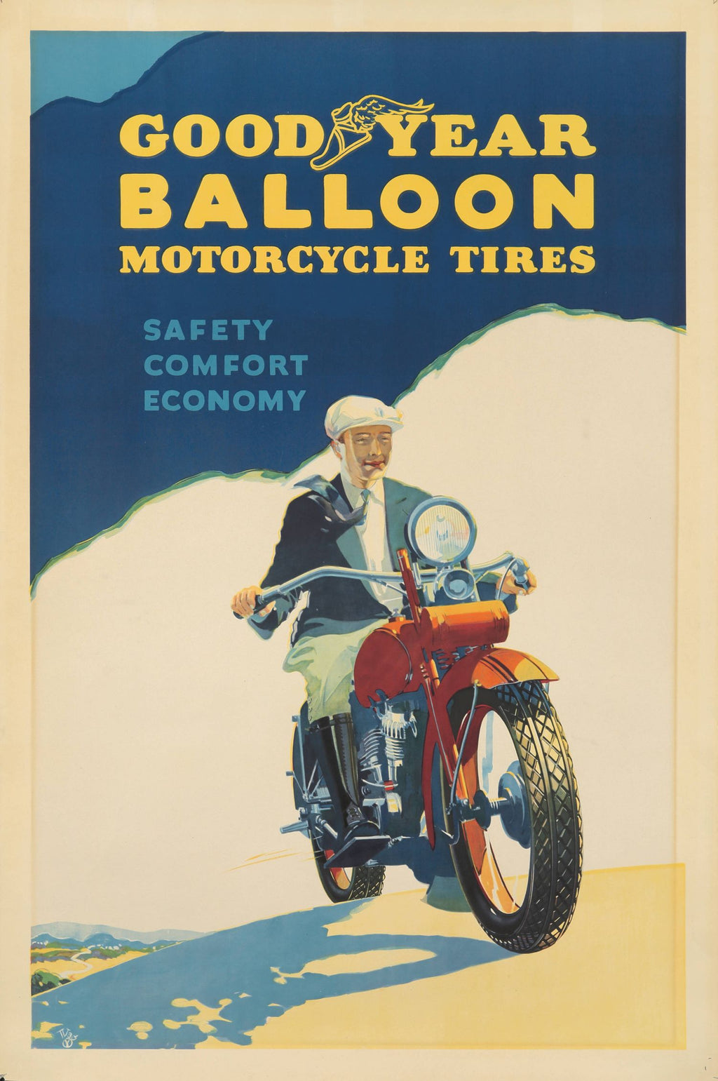 Póster de “Neumáticos Goodyear Balloon”