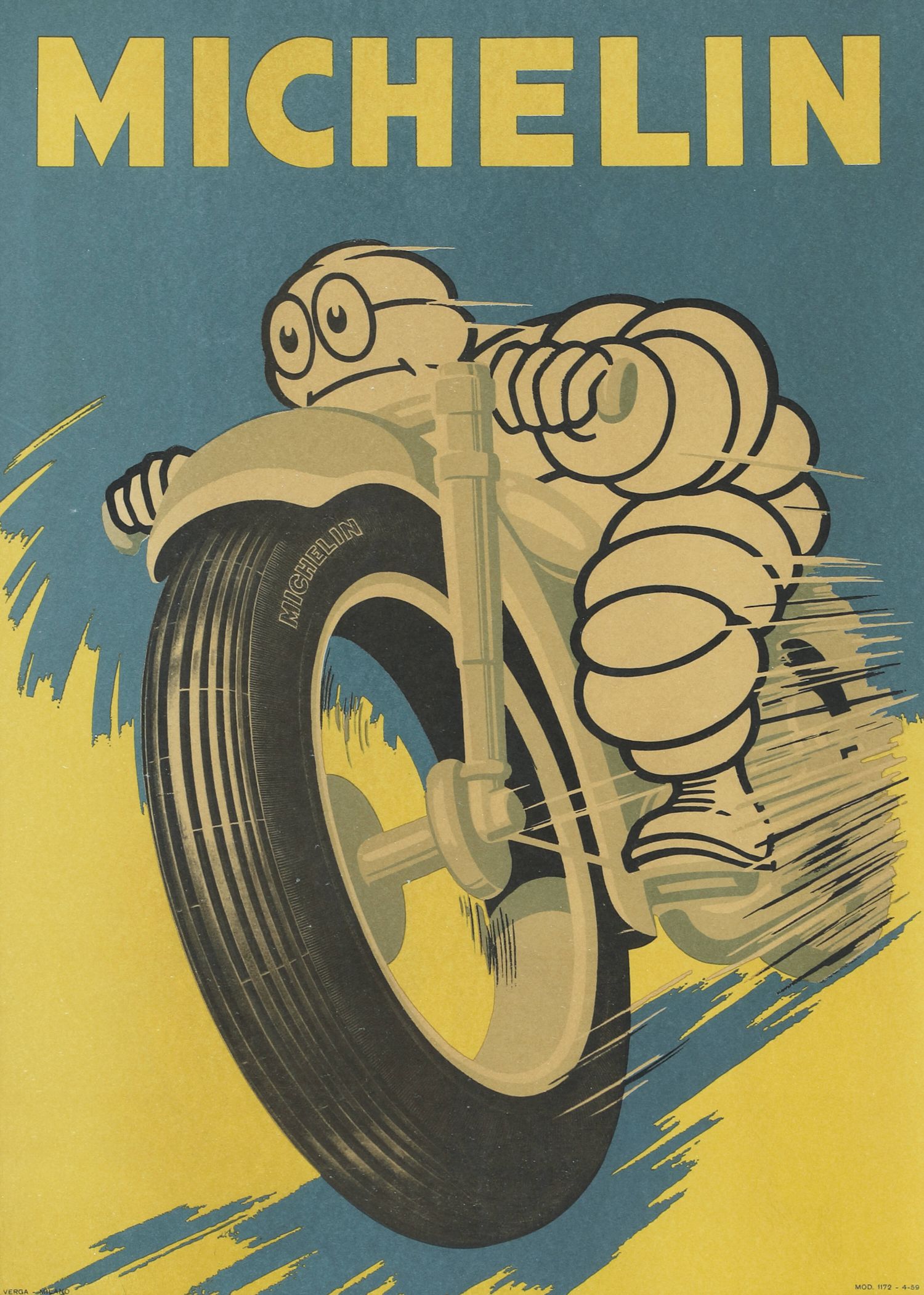 Póster de “Michelin Motocicletas”