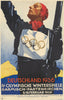 "IV Juegos Olímpicos de Invierno 1936" de Ludwig Hohlwein