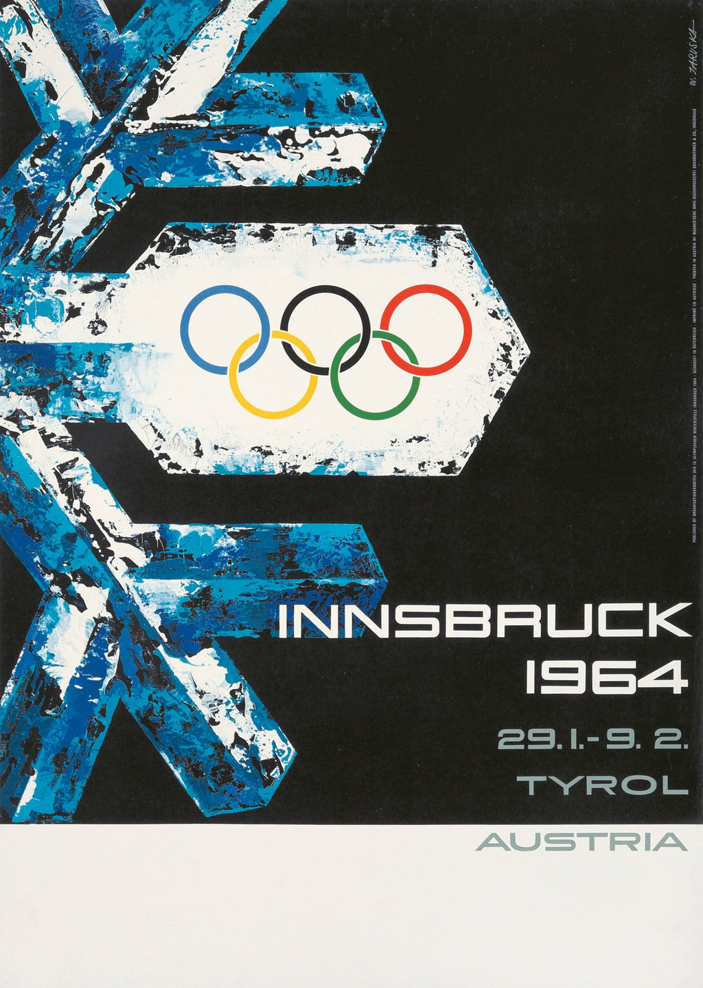 "Juegos Olímpicos de Invierno Innsbruck 1964" de Wilhelm Jaruska