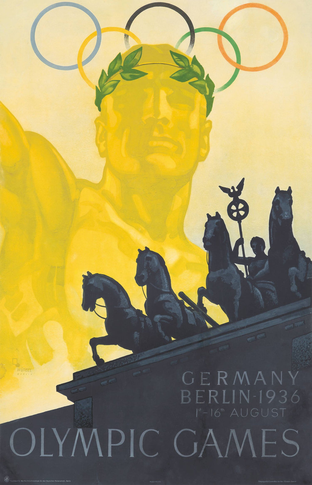 "Juegos Olímpicos de Verano Berlín 1936" de Franz Würbel