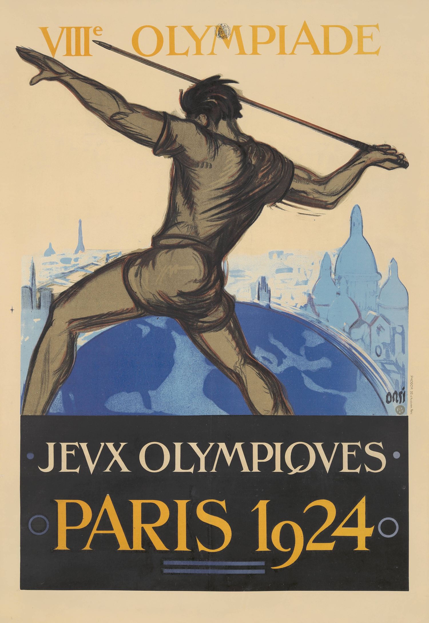 "Juegos Olímpicos de Verano París 1924" de Orsi