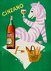 "Cinzano Cebra" de Jean Colin