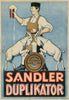 Póster de la "Cervecería Sandler"