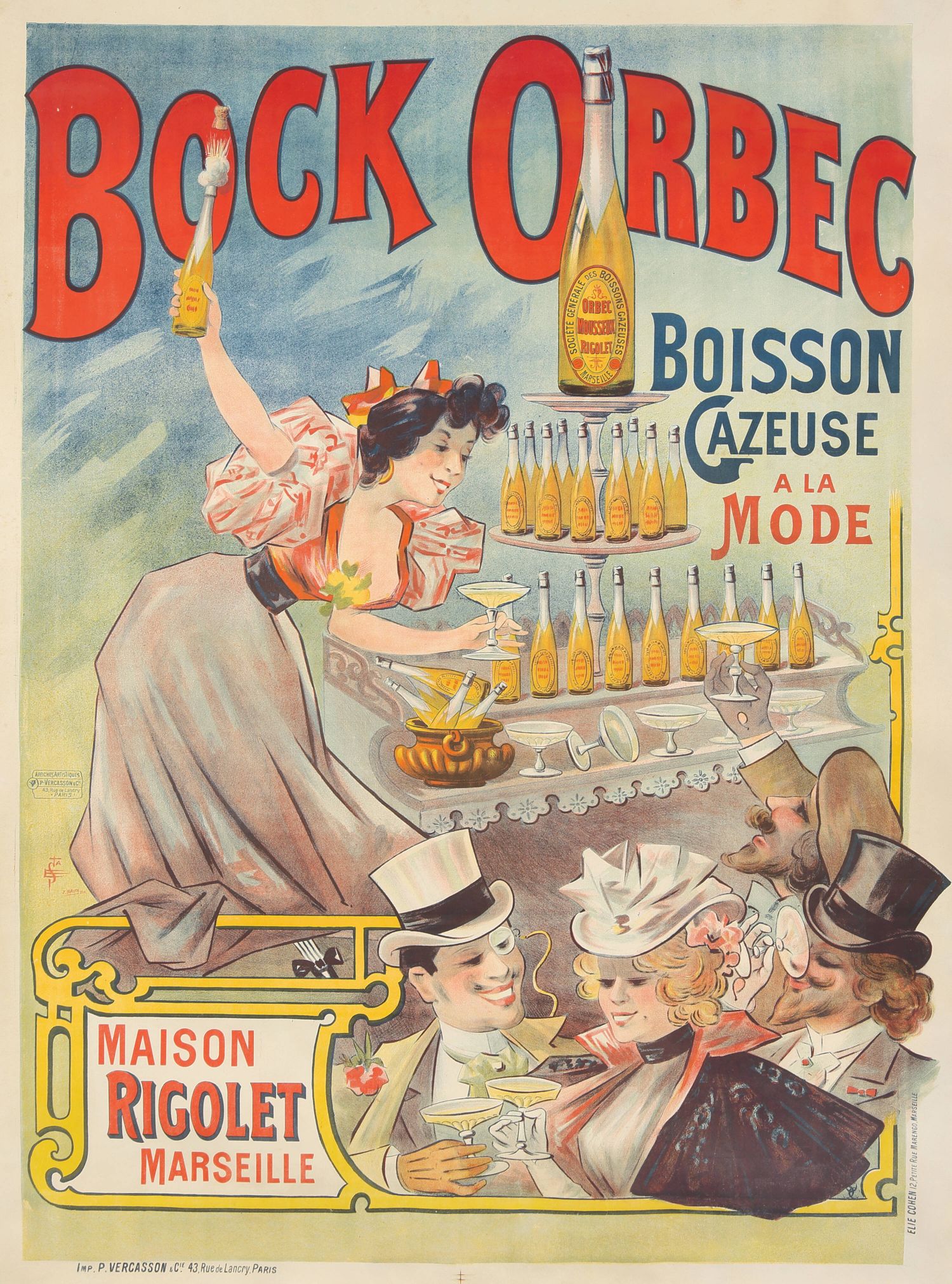 Póster de "Cerveza Bock Orbec"