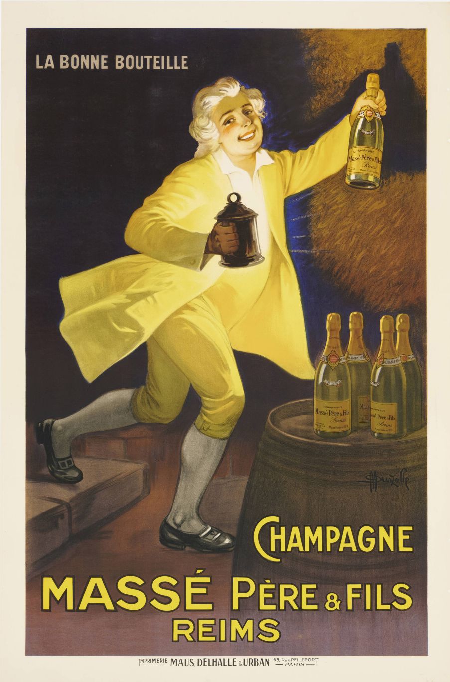 "Champagne Massé" de Marcellin Auzolle