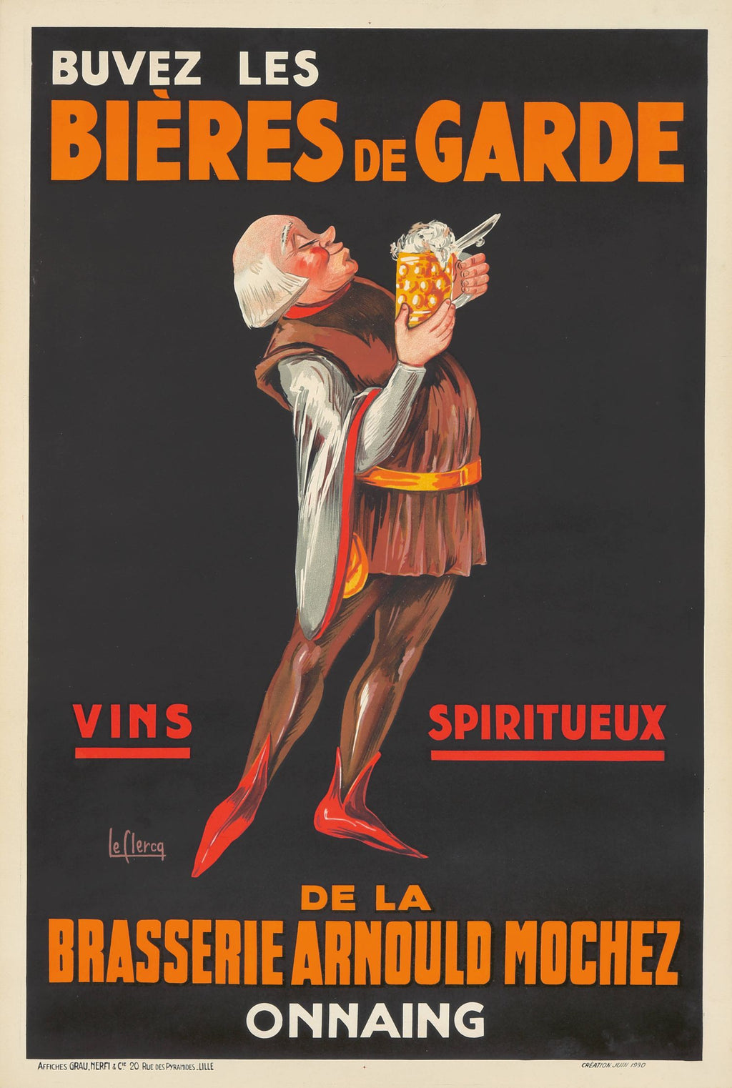 "Bières de Garde Arnould Mochez" de Le Clercq