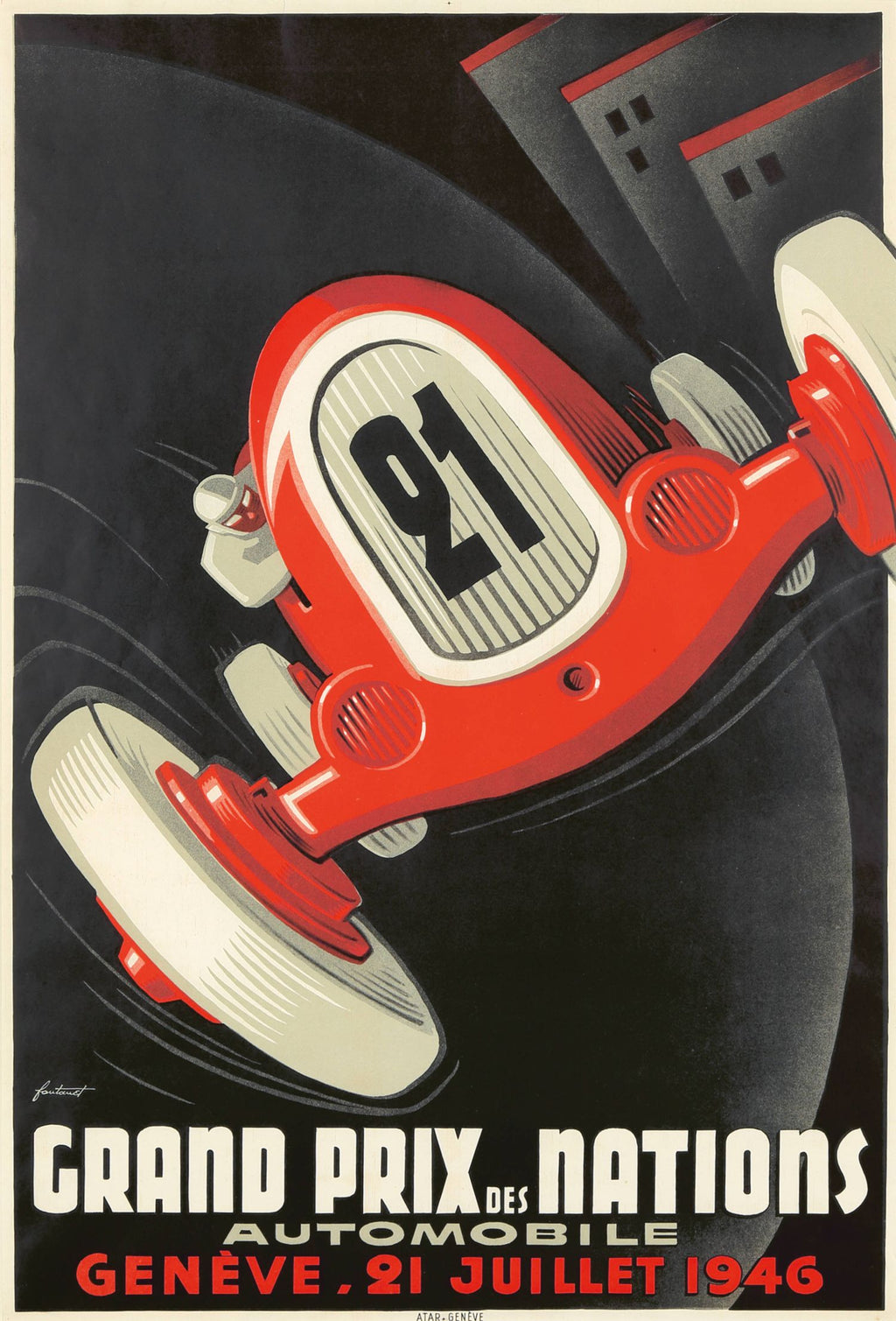 "Gran Premio de las Naciones de Automóviles" de Noël Fontanet