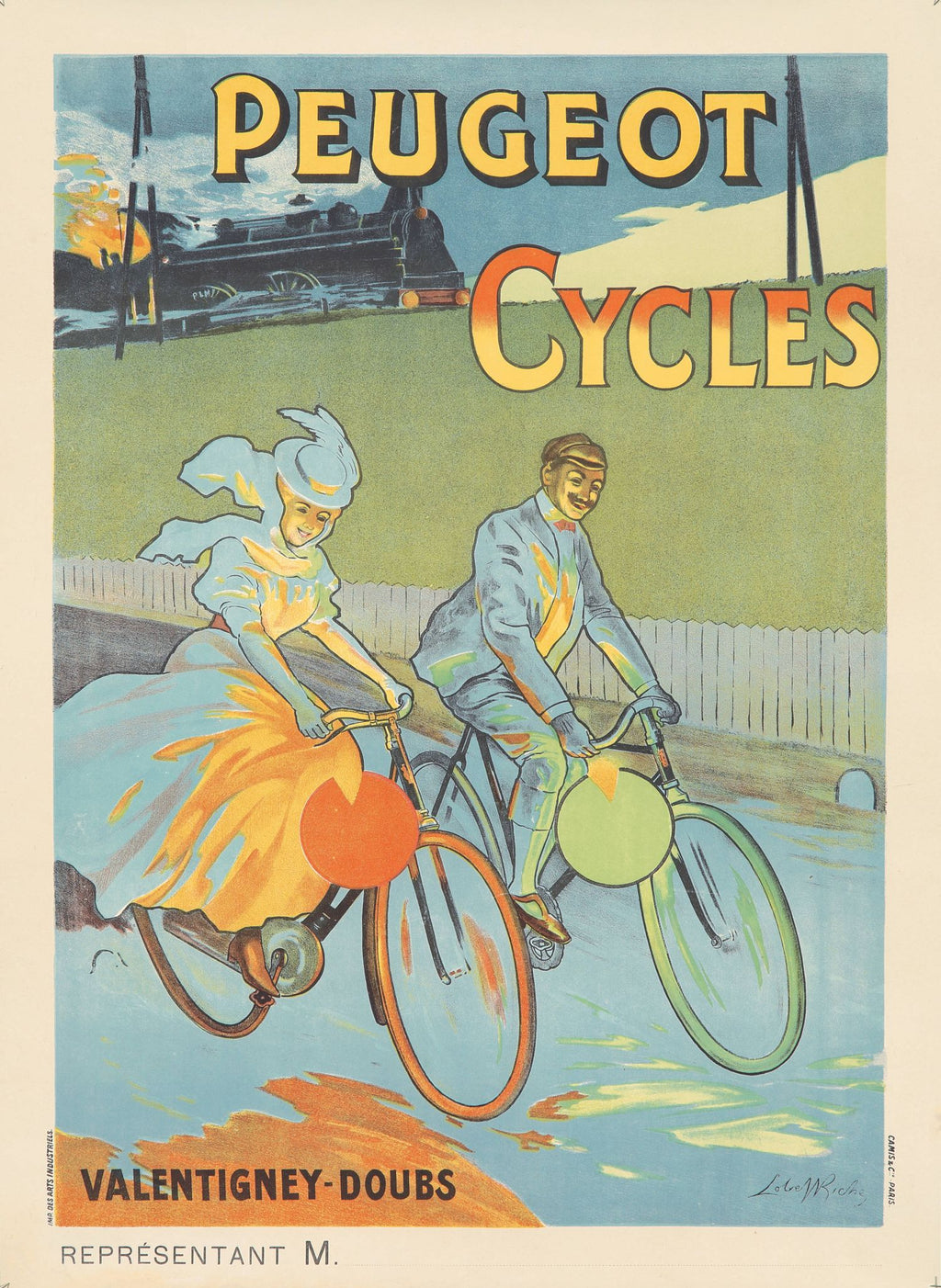 "Peugeot Cycles" de Alméry Lobel-Riche
