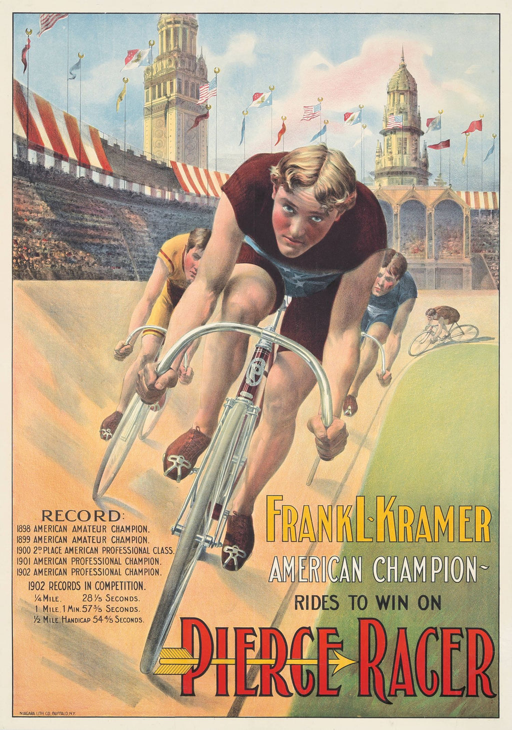 Póster "Pierce Racer"