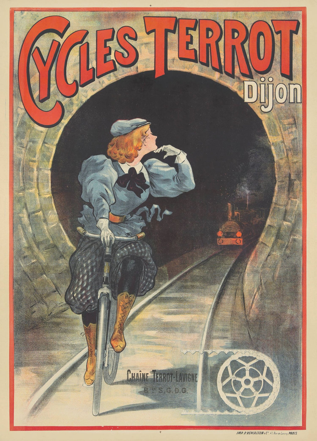 "Cycles Terrot Dijon" de Francisco Tamagno