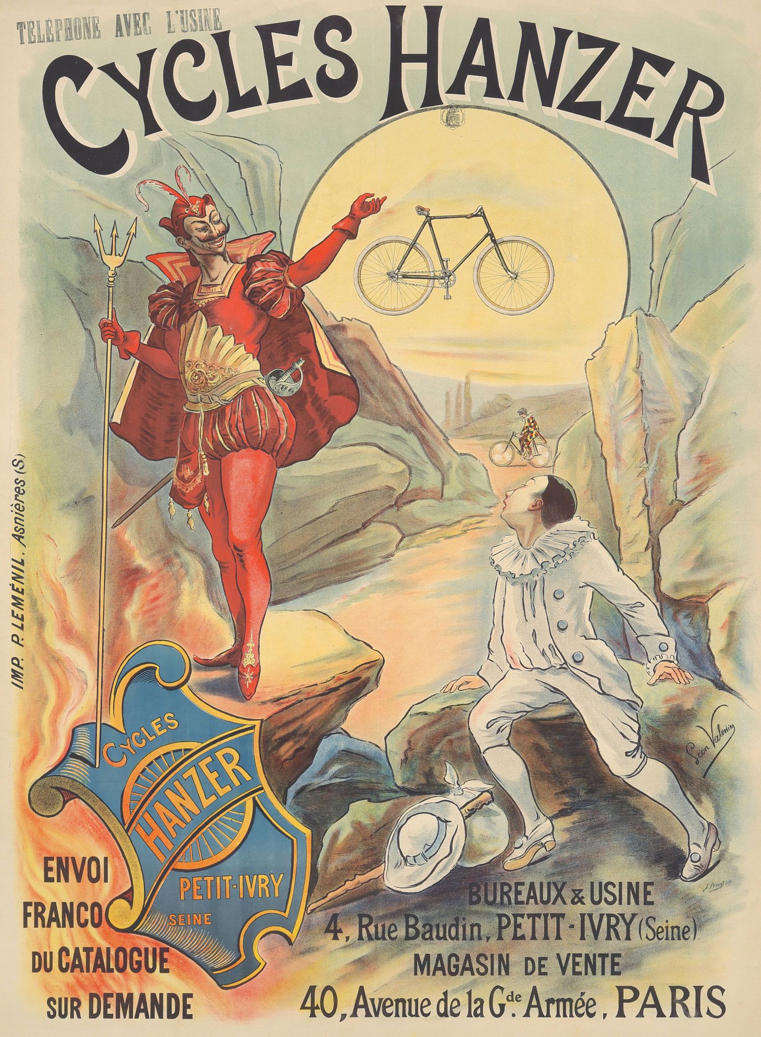 "Cycles Hanzer" de Léon Valentin