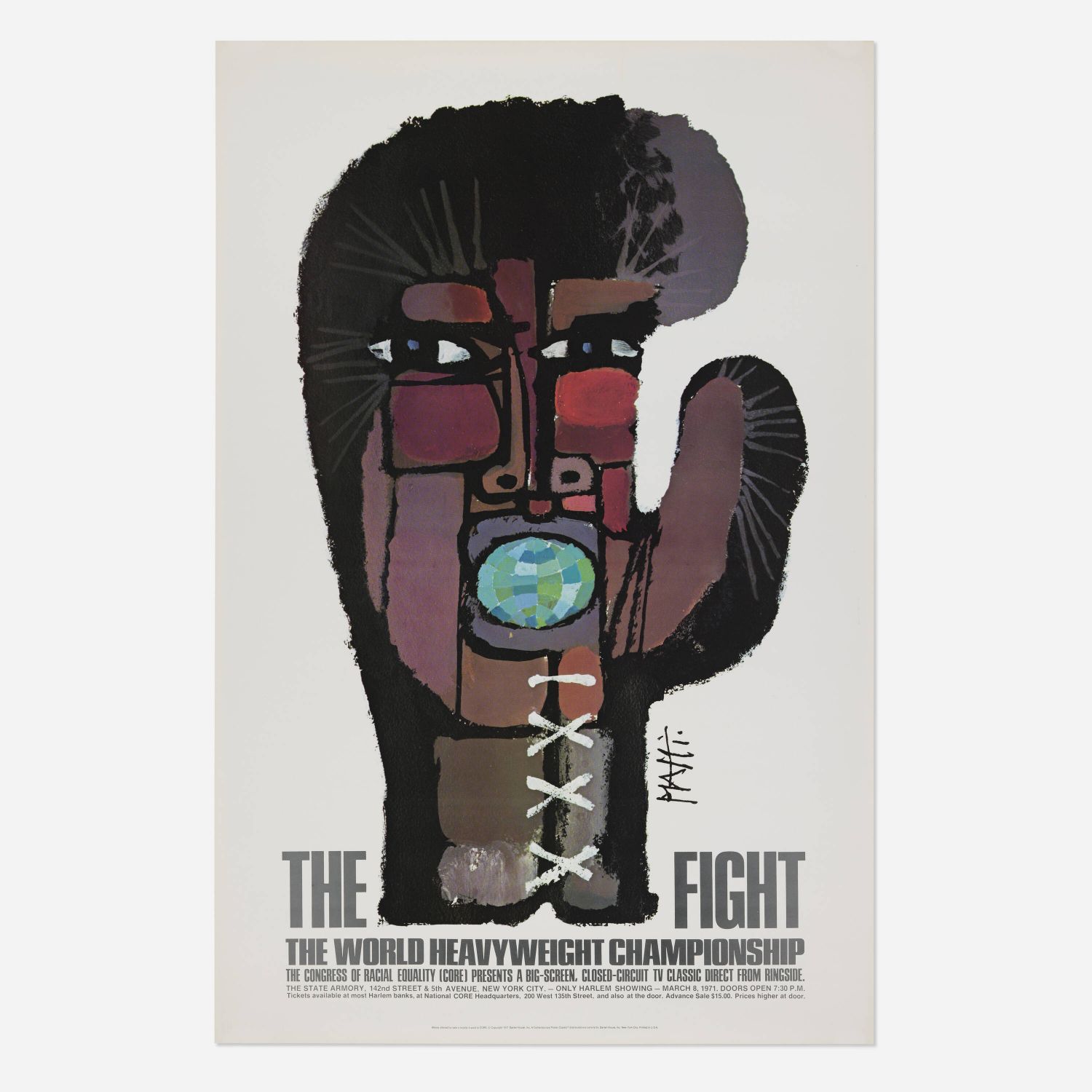 The Fight" de Celestino Piatti