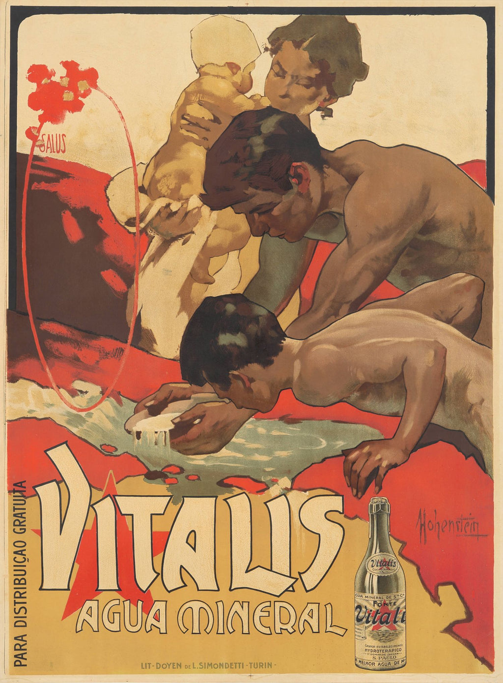 "Agua Mineral Vitalis" de Adolfo Hohenstein