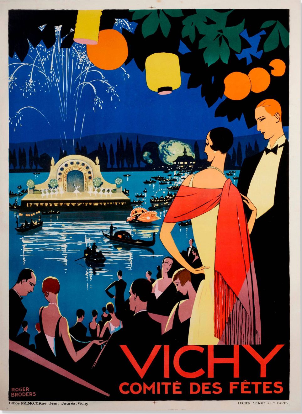 "Vichy - Comité des Fêtes" de Roger Broders