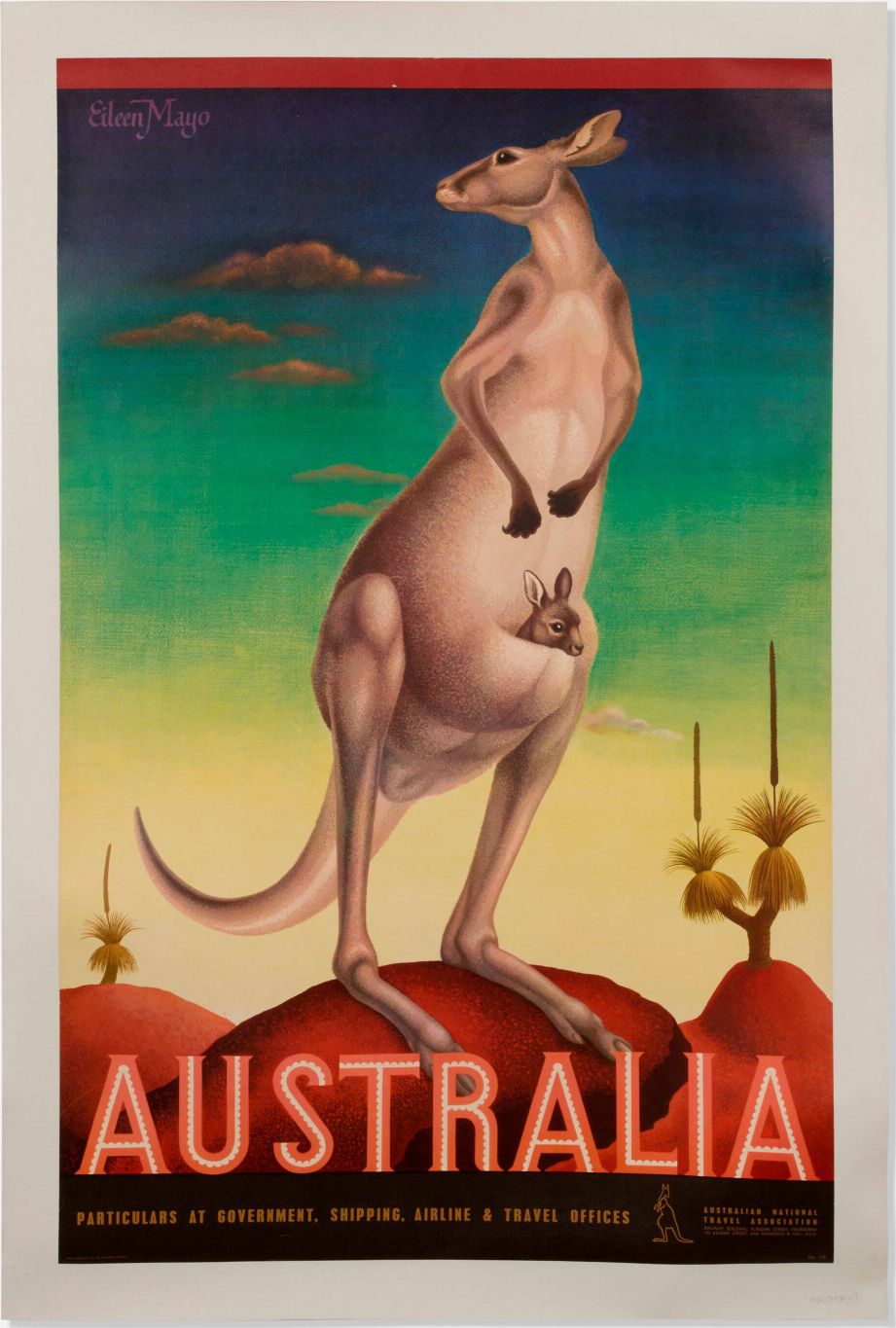 Cartel "Australia" de Eileen Mayo