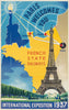 Cartel "Hildery 1937 Exposition" (French Art Deco Poster)
