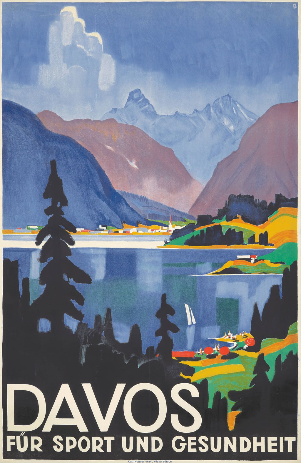 "Davos" de Otto Baumberger