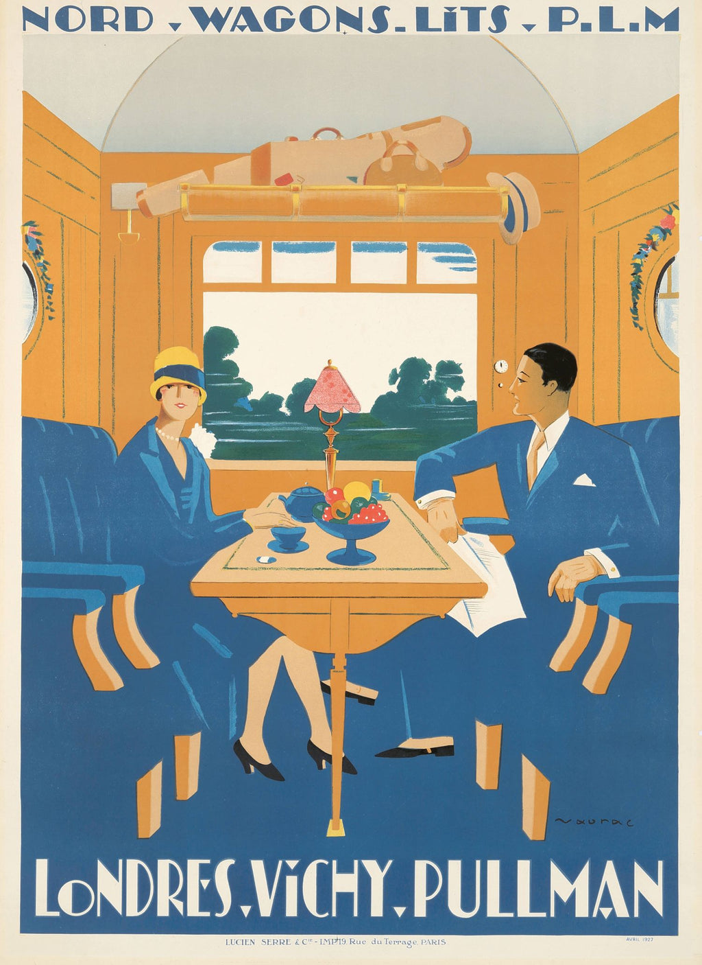 "Londres-Vichy Pullman Express" de Jean-Raoul Naurac