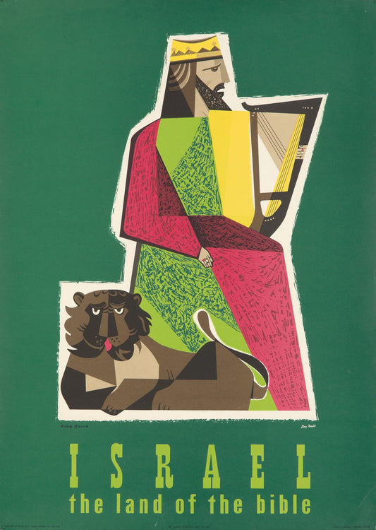 "Israel: La Tierra de la Biblia" de Jean David