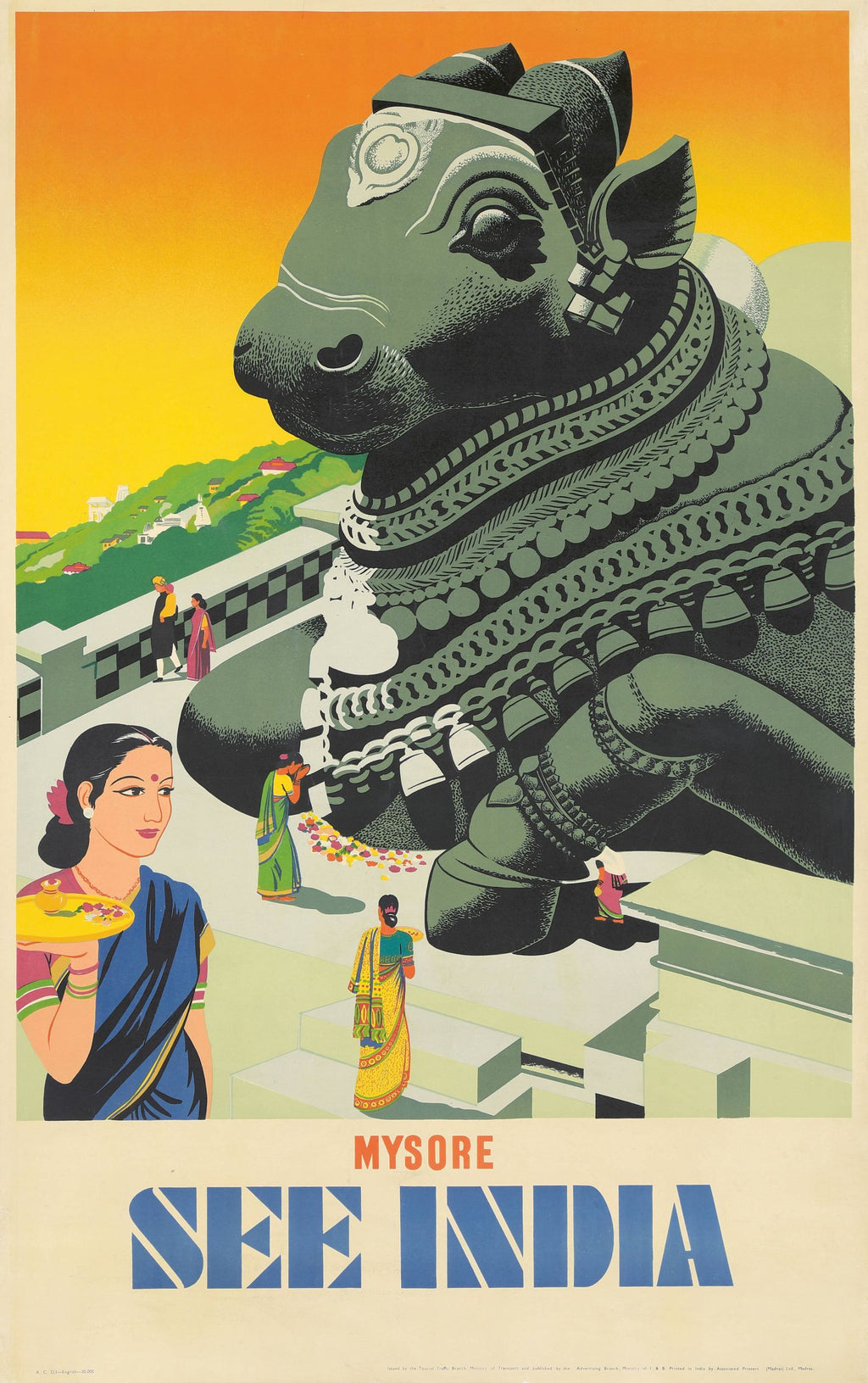 Póster "Mysore, Karnataka" de la India