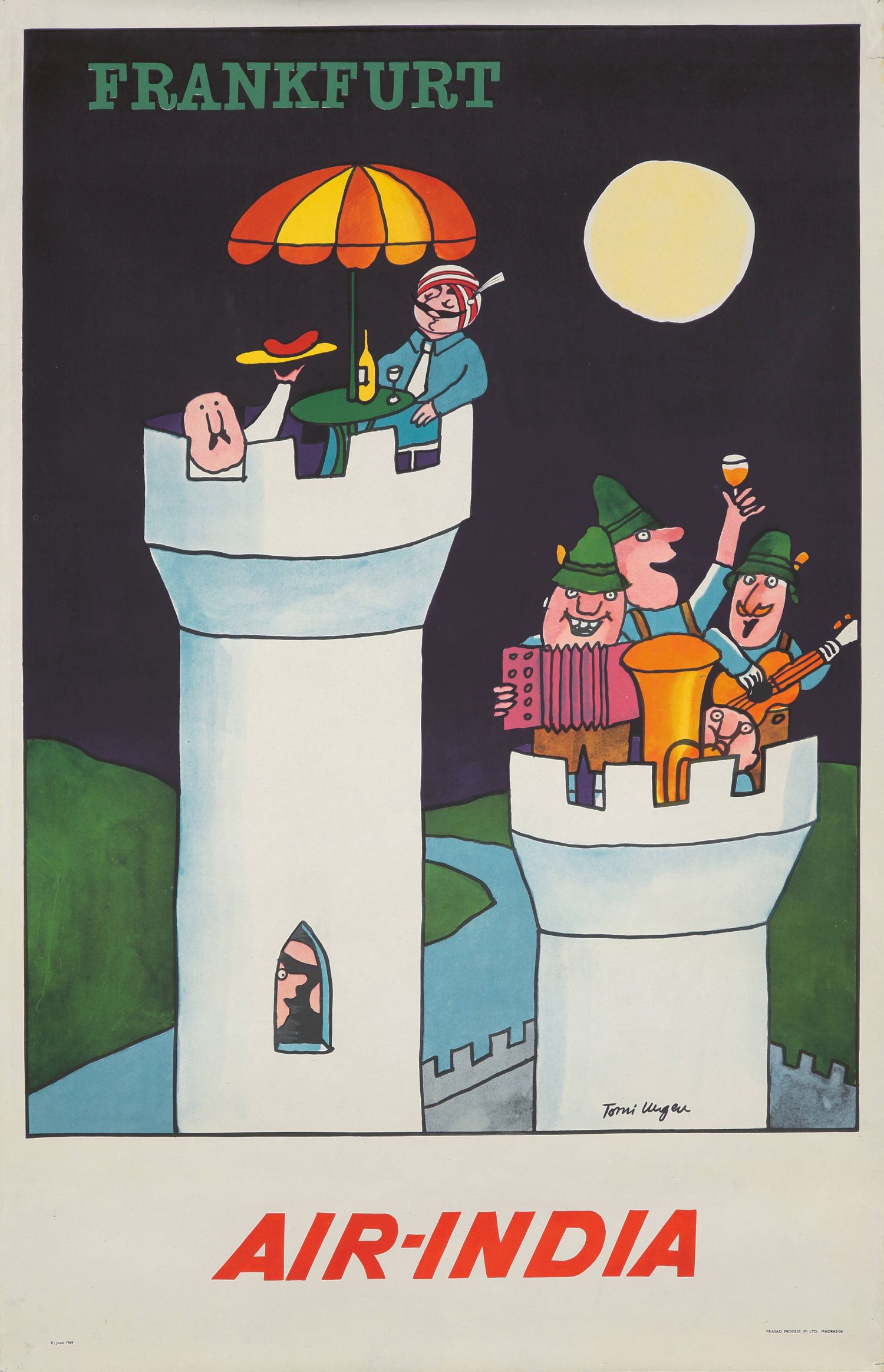 "Frankfurt" de Tomi Ungerer