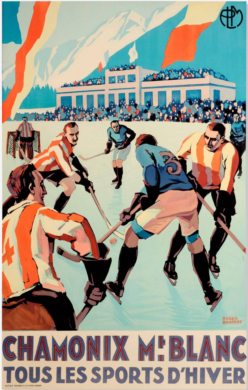 Chamonix-Mont Blanc" de Roger Broders