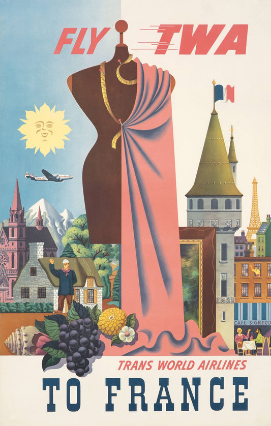 "Francia" de Simon Greco para TWA