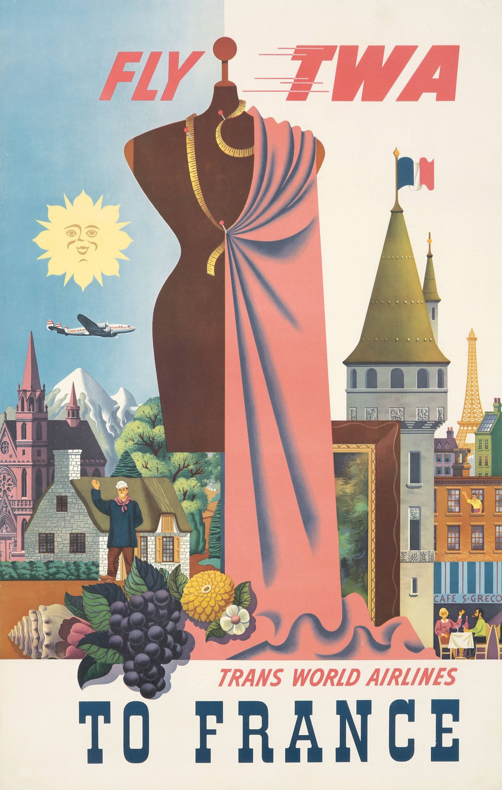 "Francia" de Simon Greco para TWA