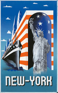 Póster de la Estatua de la Libertad de Nueva York