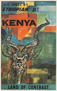 Póster de Kenia / Tierra de Contrastes