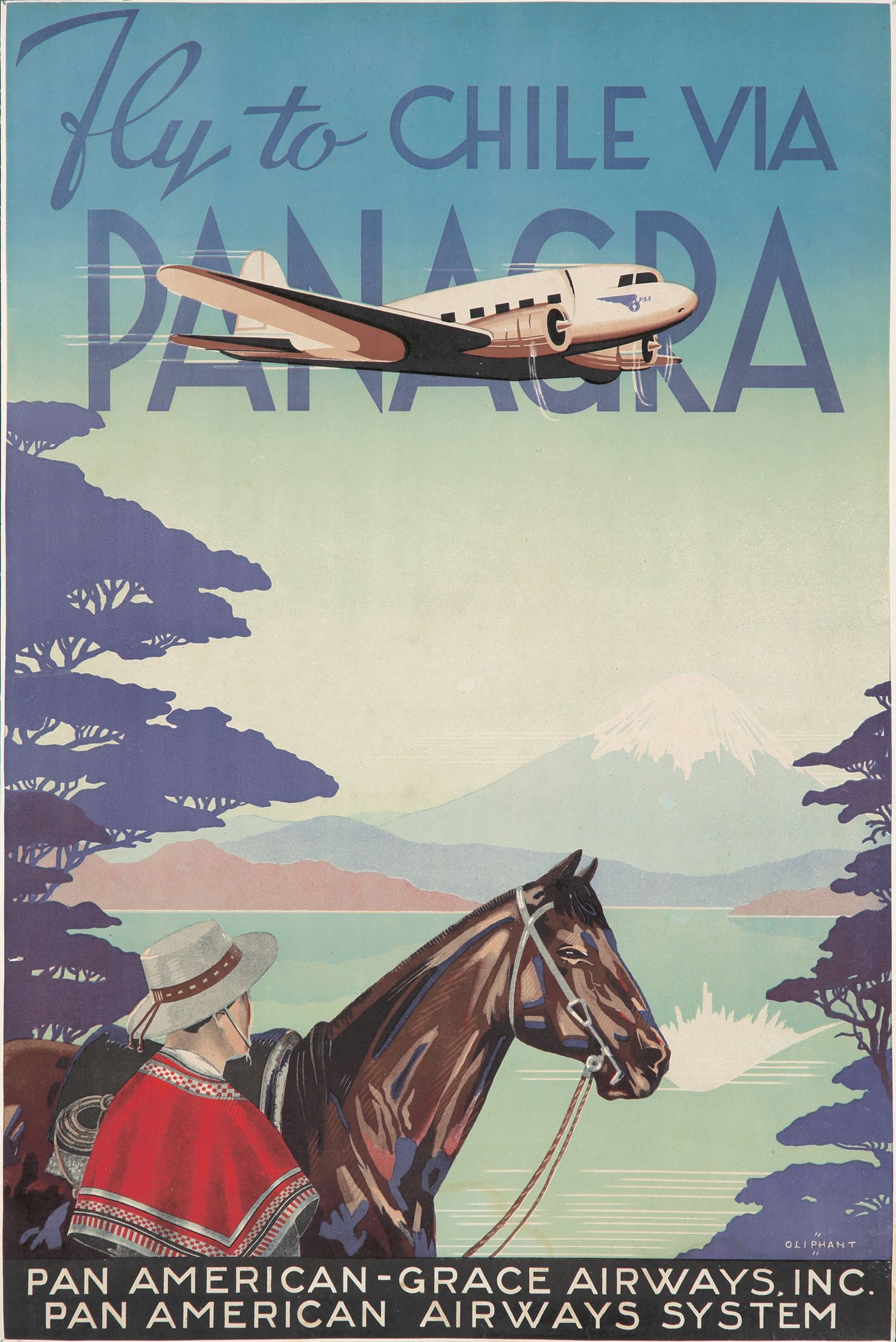 "Chile" para PANAGRA y Pan American Airways
