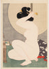 Arte Japonés - Arraging Hair de Hirano Hakuho