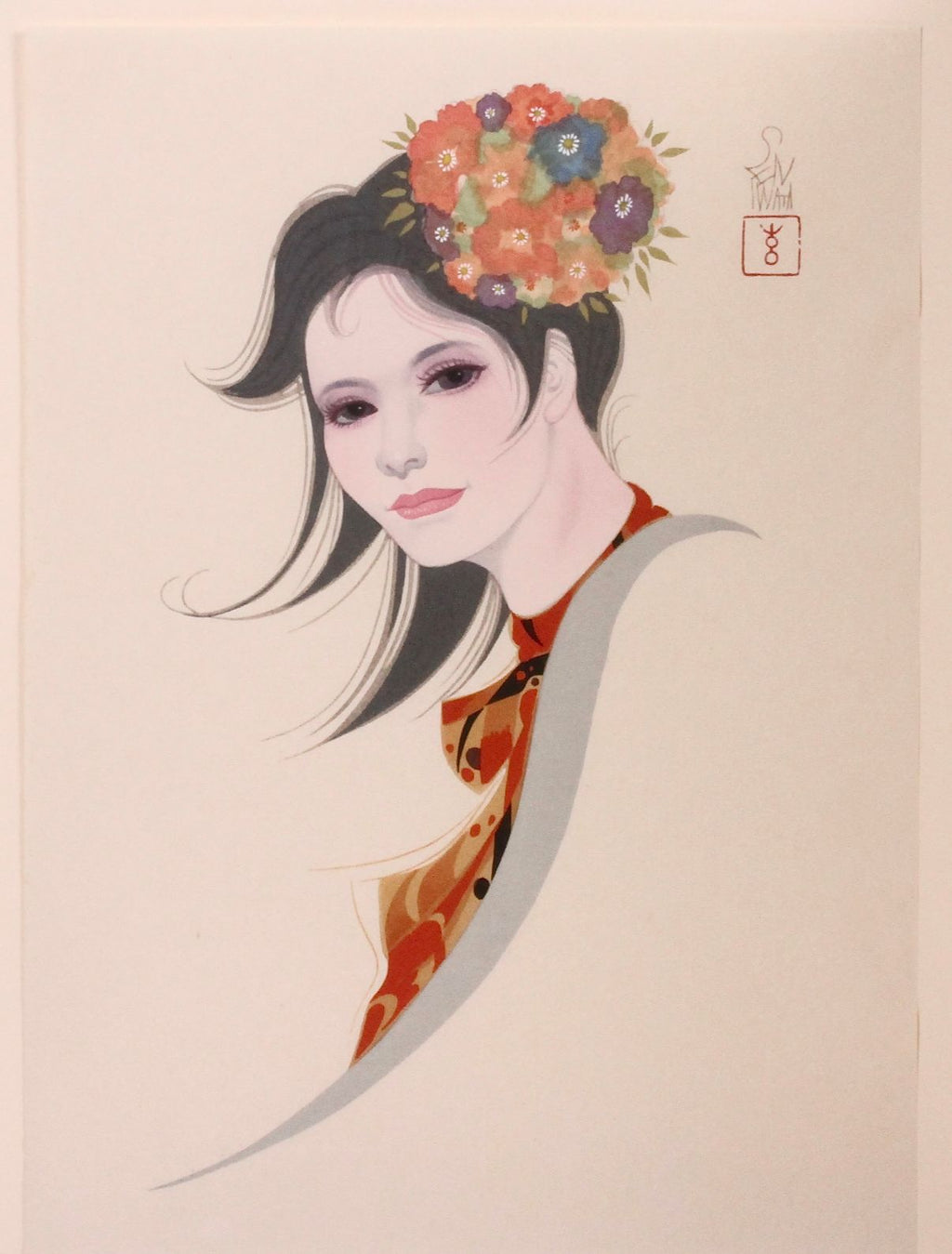Arte Japonés - Early Spring de Sentaro Iwata