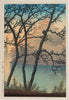Arte Japonés - Mañana en el Castillo de Okayama de Hasui Kawase