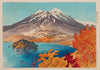 Arte Japonés - Autumn by Lake Nojiri de Ito Shinsui