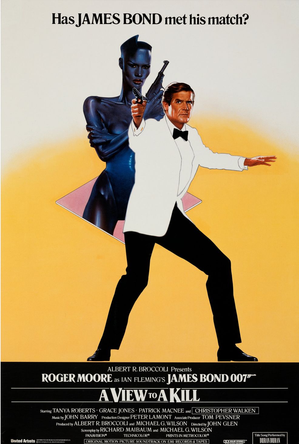 James Bond A View to Kill (1985) Roger Moore