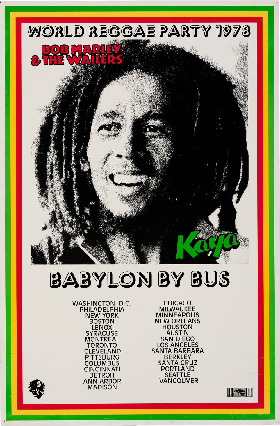 Bob Marley & The Wailers en gira (1978)