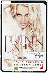 Britney Spears en concierto Estocolmo, Suecia (octubre 2011)